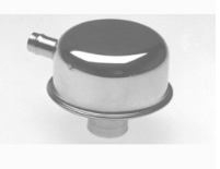 Oil Cap Push In w/breather tube Chrome